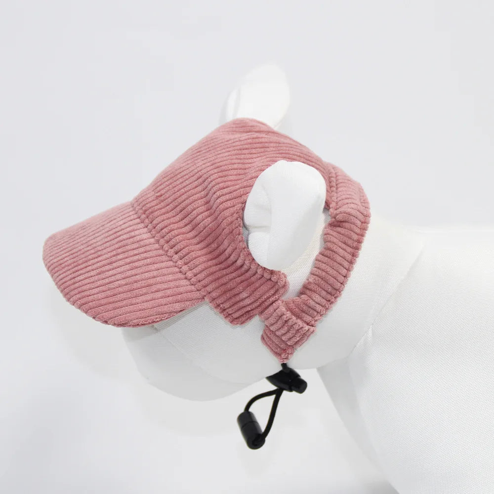 Gorra para Perros en tejido de pana