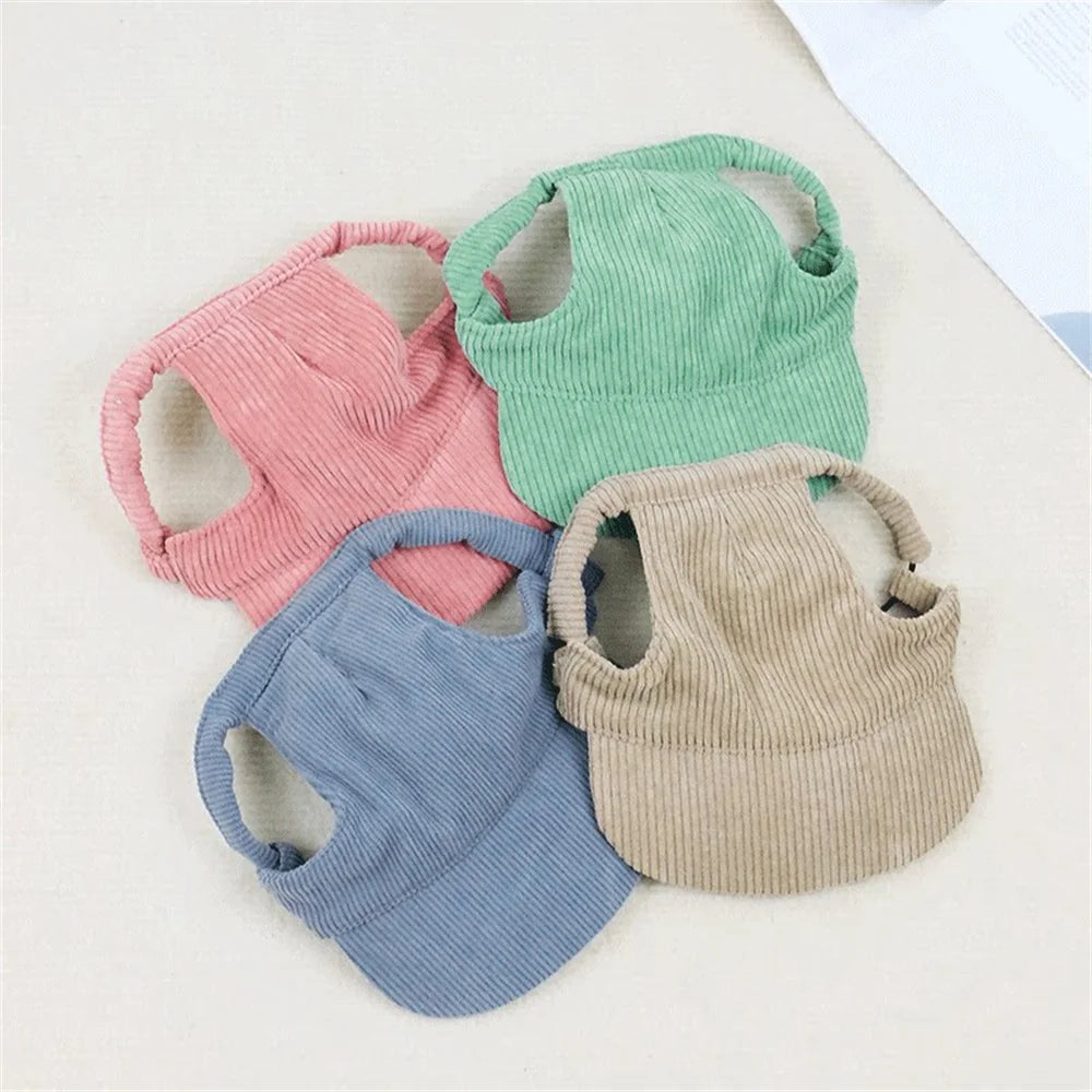 Gorra para Perros en tejido de pana